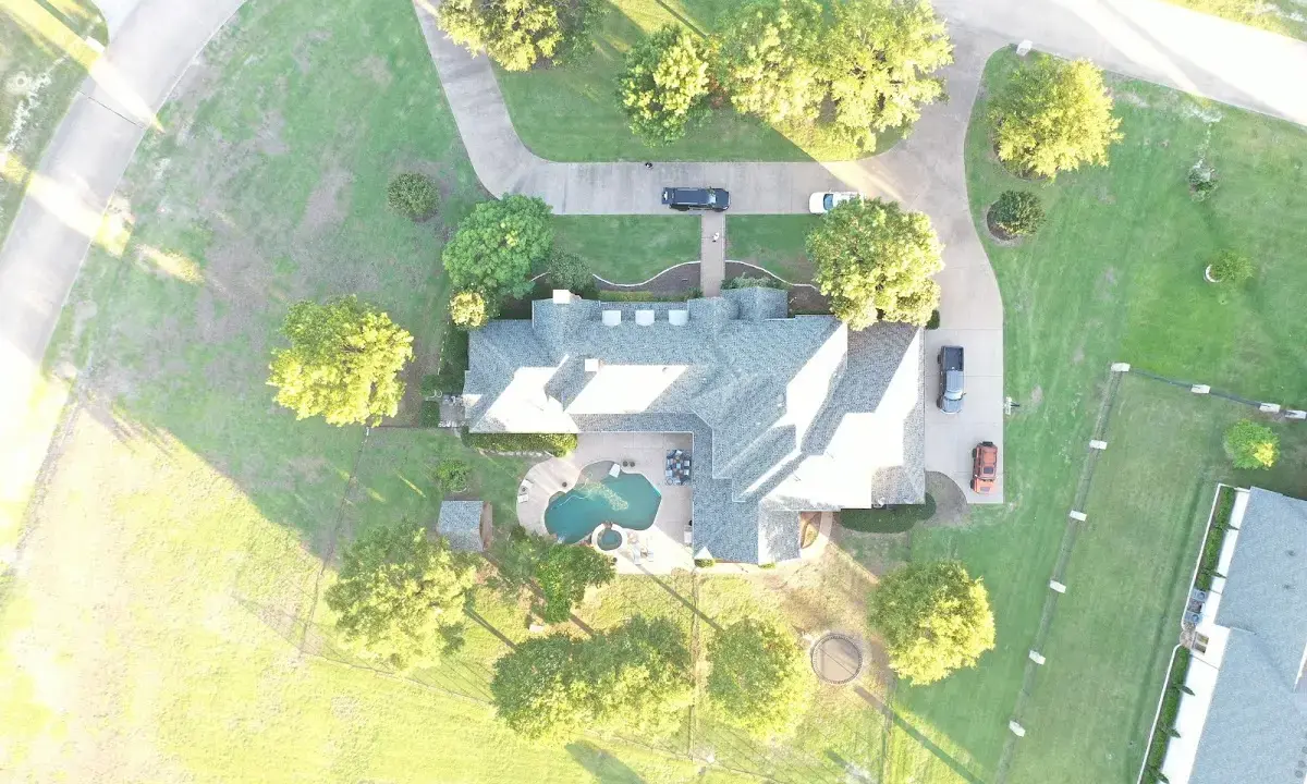 New shingle roof installation on a home in Spring Ridge